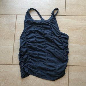 Free peoole crunch cropped tank top XS